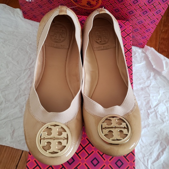 Tory Burch Caroline flats (Camellia Pink) - Picture 3 of 4
